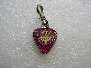 Göteborg, Hard Rock Cafe, Gitarren-Plektrum Charm für Armband, rot - Bild 1 von 1