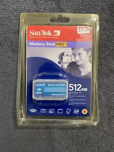 SanDisk Memory Stick Pro 512 Mb - Picture 1 of 2
