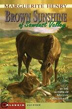 Brown Sunshine of Sawdust Valley by Marguerite Henry (English) Paperback Book