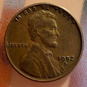 1952 S mint Mark RARE Wheat Penny! - Picture 1 of 3