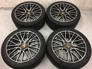 21" LLANTAS ORIGINALES PORSCHE CAYENNE E3 RS SPYDER TURBO S RUEDAS DE INVIERNO GTS NUEVAS - Imagen 1 de 12