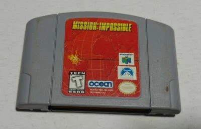 Mission: Impossible Nintendo 64 Cartridge Only Clean in Great Working Condition - Image 1 of 4
