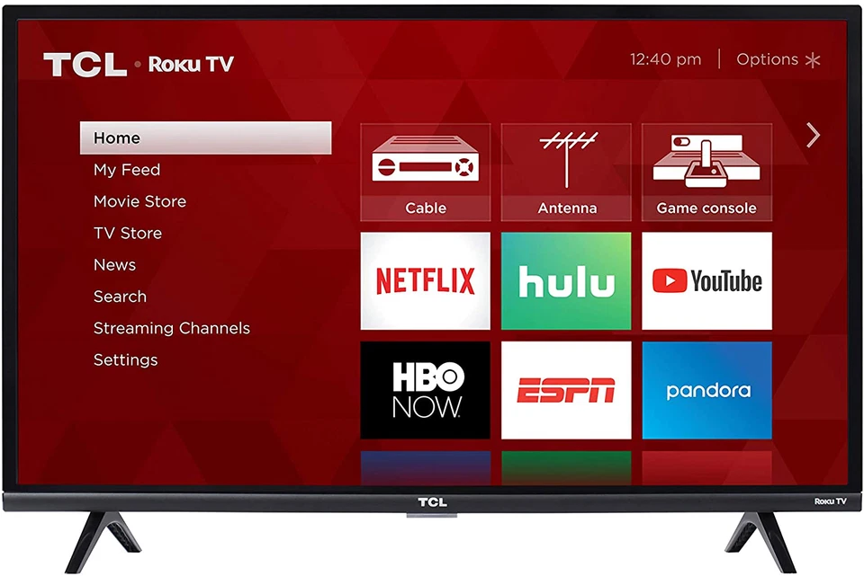 TCL 32-49-inch Roku Smart LED HDTV 720p/1080p w/ 3 x HDMI x1 USB Wi-Fi 60Hz New - Image 1 of 4