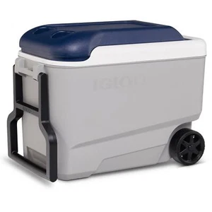 IGLOO COOLER MAXCOLD ICE 40 ROLLER 38L WHEELED MOBILE PORTABLE COOL BOX CHEST - Picture 1 of 6