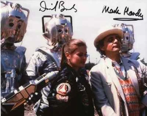 Doctor Who Autograph: DAVID BANKS & MARK HARDY (Silver Nemesis) Signed Photo - Picture 1 of 1