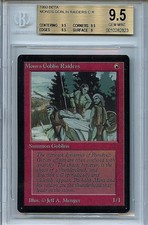 MTG Beta Mon's Goblin Raiders BGS 9.5 Gem Mint Magic the Gathering card 2823