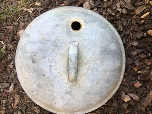 ✨ alter Deckel Fa. Weck für Zinktopf Einkochtopf Topfdeckel Topf ✨ - Bild 1 von 3
