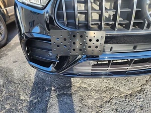 Bumper Tow Hook License Plate Mount Bracket for Mercedes GLC-Class 2016-2025 New - Picture 1 of 24