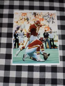 Nick Lowery Signed 8x10 Photo Kansas City Chiefs #1 - Picture 1 of 1