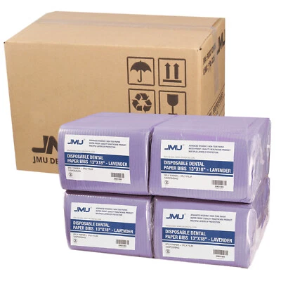 2000 piezas baberos dentales desechables toalla de tatuaje de 3 capas 13"x18" impermeable médica  Foto 1 de 4