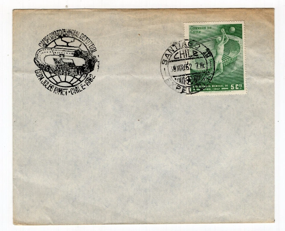 CHILE 1962 30 Mayo Fútbol Fútbol Fútbol Copa Mundial Campeonato L7 Foto 1 de 1