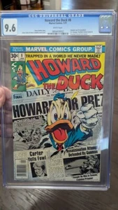 Howard the Duck #8 CGC 9.6 1st Appear. presidents Jimmy Carter / Gerald Ford - Picture 1 of 3