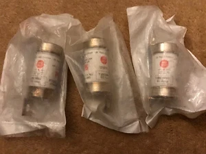 GE Power Red Spot fuse TIS63M80 63a 80kA 660v AC Type gM HRC Set Of 3 - Picture 1 of 3