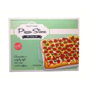 Eddingtons Traditional Rectangular Pizza Stone 1 x 38cm x 30.5cm, Cordierite - Picture 1 of 5