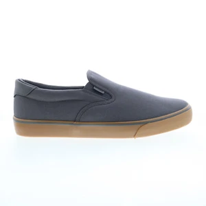 Lugz Clipper MCLPRC-0823 Mens Gray Canvas Slip on Lifestyle Sneakers Shoes - Picture 1 of 4