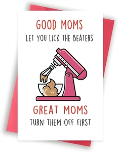 Funny Mother’S Day Card for Wife, First Birthday Card for Mom, Unique Mothers Da - Picture 1 of 12
