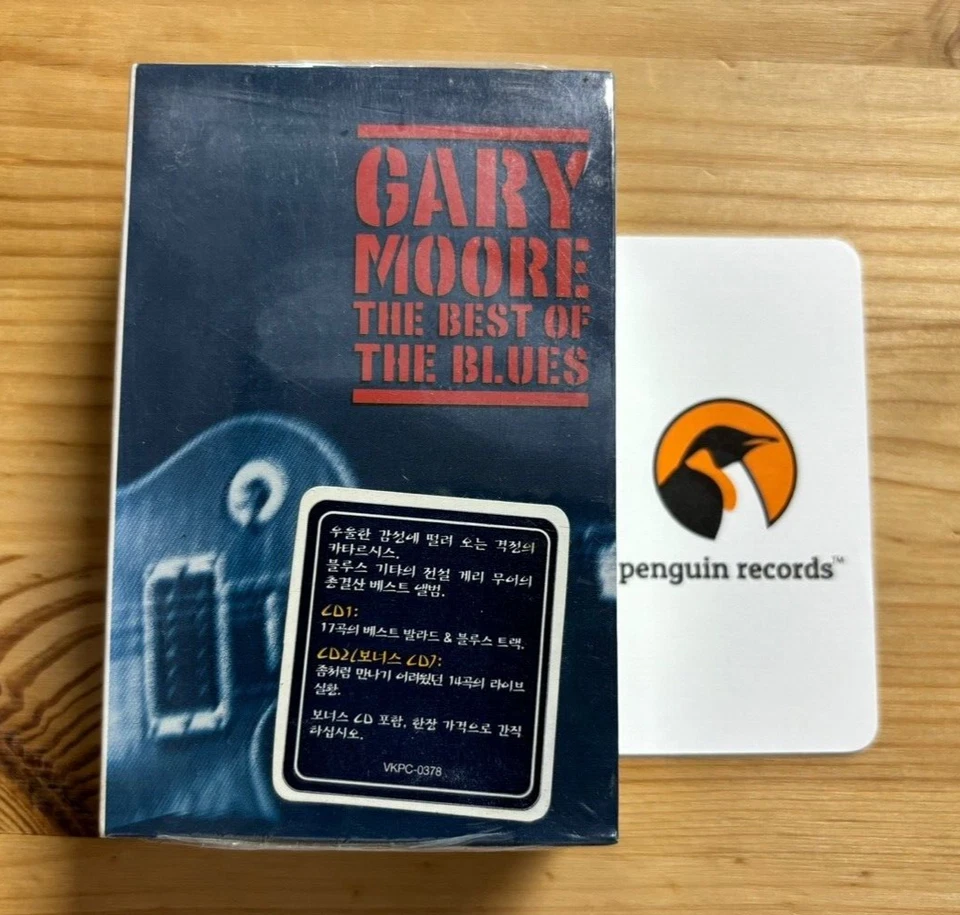GARY MOORE - THE BEST OF THE BLUES CASSETTE TAPE KOREA EDITION SEALED - Image 1 of 4