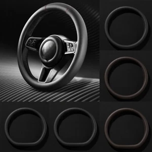 O/D Type Car Steering Wheel Cover Ultra-Thin Breathable Non-Slip Sweat Absorbent - Picture 1 of 18