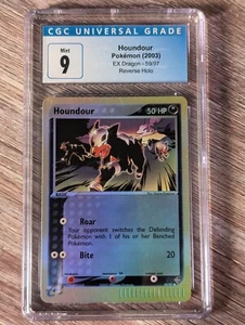 2004 EX Dragon Houndour Reverse Holo #59 CGC neuwertig 9 - Bild 1 von 2