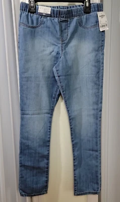 OshKosh Bgosh Girls Sz 10 Stretch Denim Pull On Jeggings - Image 1 of 4