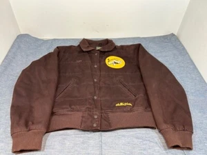 COOLE Stall & Dean Chicago braune Bomberjacke Damen 2XL LQQK! (D) - Bild 1 von 15