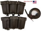 WWII German K98 Brown Leather Ammo Pouch with K98 Sling - Dark Brown