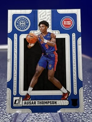 2023-24 Donruss #2 Ausar Thompson Hardwood Masters RC Detroit Pistons - Image 1 of 4