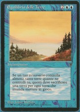 Land Equilibrium Legends (ITALIAN) PLD Blue Rare MTG CARD (ID# 239609) ABUGames