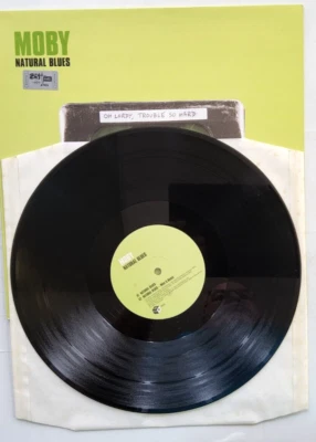 Moby Natural Blues 2000 prog trance 12" vinyl record  in picture sleeve vg+ copy - Image 1 of 4