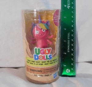 Fancy Fairy Moxy nuova figura 2,5" UglyDolls bambole brutte rosa ragazza capelli unicorno - Foto 1 di 10