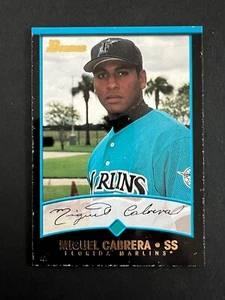 2001 Bowman - #299 Miguel Cabrera, edge chipping - Picture 1 of 2