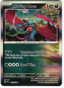 Roaring Moon Holo 109/162 Pokemon SV: Temporal Forces - Picture 1 of 5