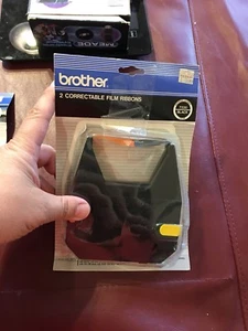BROTHER BRT7220 OEM 2 PACK Carbon Correctable Film Ribbon BLACK - Picture 1 of 5