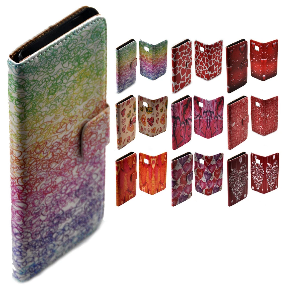 For Google Pixel Series Mobile Phone Valentine Love Print Flip Case Phone Cover - Image 1 of 1