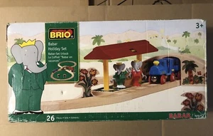 Brio Train Babar Holiday Set! Very rare!! - Picture 1 of 10