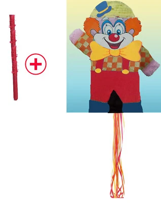 Clown Decoration Pinata Piñata Payaso birthday string Party Celebrations Parties - Image 1 of 4