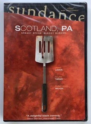 Scotland, PA (DVD) (2001) (Region 1) (NTSC) (Black Comedy) (BRAND NEW—SEALED) - Image 1 of 3