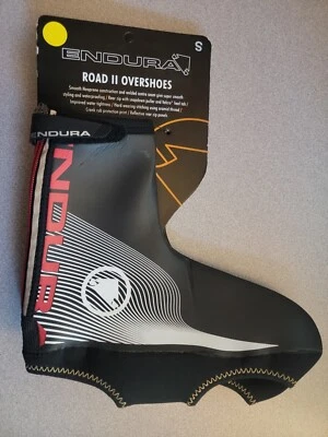 ENDURA  II Overshoes Size Medium bike waterproof Neoprene zip reflect warm NWT S - Image 1 of 4