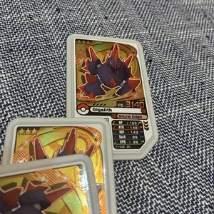 Gigalith Pokemon Gaole Ga-ole Game Machine English Nintendo GAME FREAK Card Scan - Picture 1 of 2