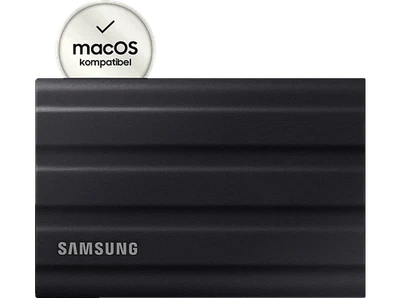 Samsung Portable 2TB SSD T7 Shield PC/Mac Festplatte, extern - Bild 1 von 4