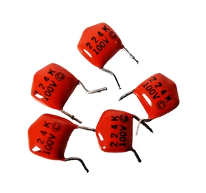 5 x Sprague Orange Drop Kondensator Audio - 224K - 100V - 0,22uF - Bild 1 von 4