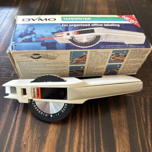 Vintage DYMO 1540 Office Mate Label Maker for 3/8” and 1/2” Tape / Box - Picture 1 of 8