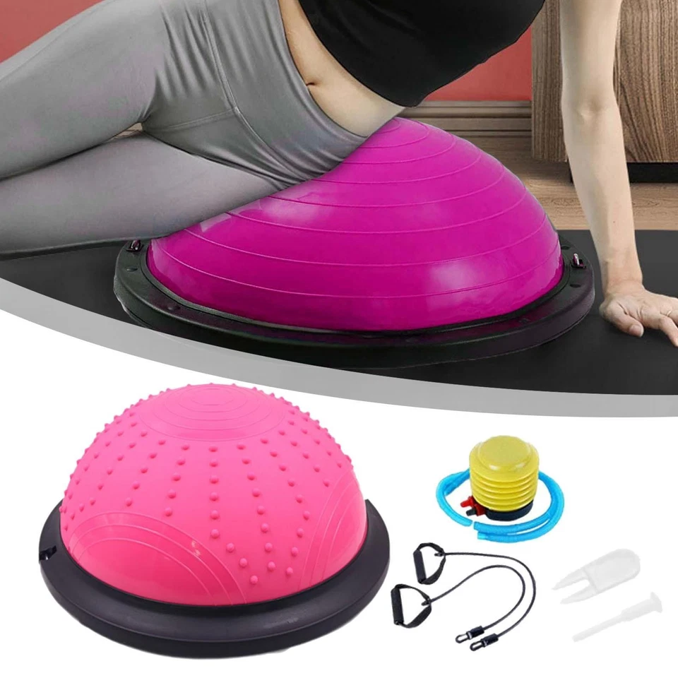 Balance Ball Non Slip Half Exercise Ball for Home Gym Equipment Sports Dance - Image 1 of 1