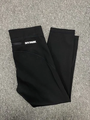 IVY PARK Leggings Negros Transpirables Secado Rápido Talla Pequeña. BNWT.PWB Foto 1 de 4