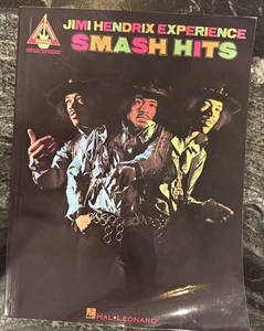 1995 Jimi Hendrix Smash Hits Guitar Tab Songbook - Picture 1 of 3