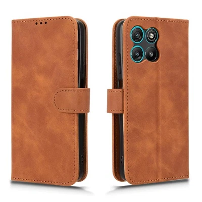For Motorola Moto G67 Power, Luxury Leather Wallet Stand Card Slots Case Cover - Image 1 of 4