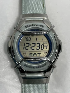 Casio Baby-G MSG-135 Dolphin Turtle Digital Sportuhr - neue Batterie - blau silber - Bild 1 von 22