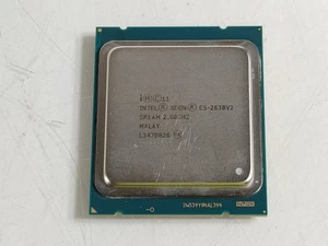 Lot of 2 Intel Xeon E5-2630 v2 2.6 GHz LGA 2011 Server CPU Processor SR1AM - Picture 1 of 6