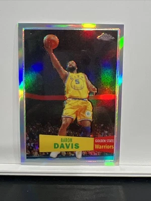 2007-08 Topps Chrome - Baron Davis #71 Refractor /999 - Image 1 of 2