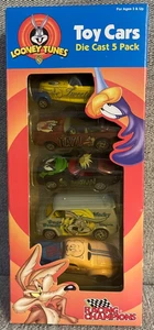 Racing Champions Looney Tunes TAZ TWEETY MARVIN PORKY PIG BUGS BUNNY 5er Pack - Bild 1 von 4